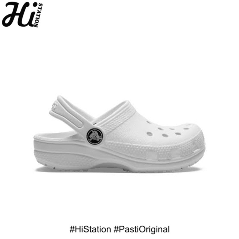 Crocs Classic Clog White Kids - 206991-100