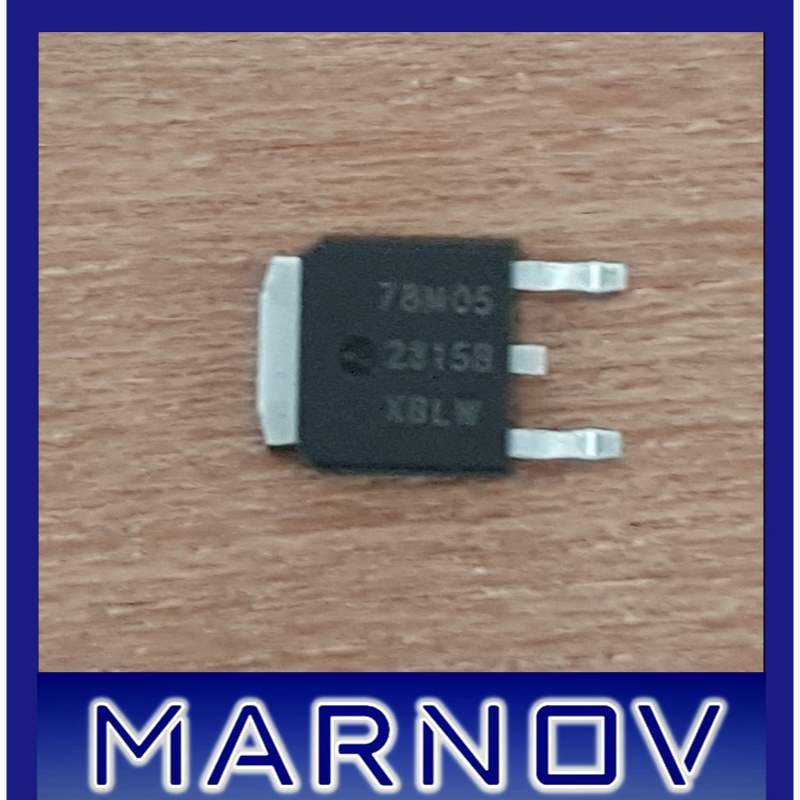 Liniear Voltage Regulator 78M05 78(M)05 IC 7805 5V SMD TO252 DPACK D-PACK