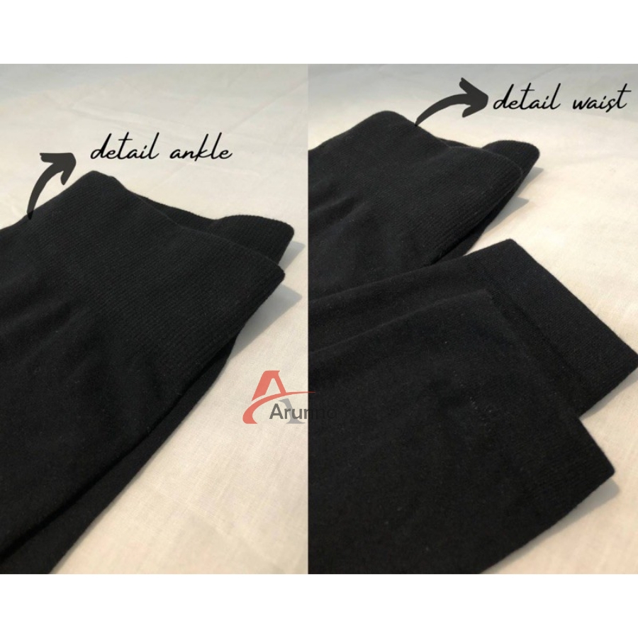 Legging Wanita Polos Dewasa Import / Legging High Waist / Legging Import 7/8