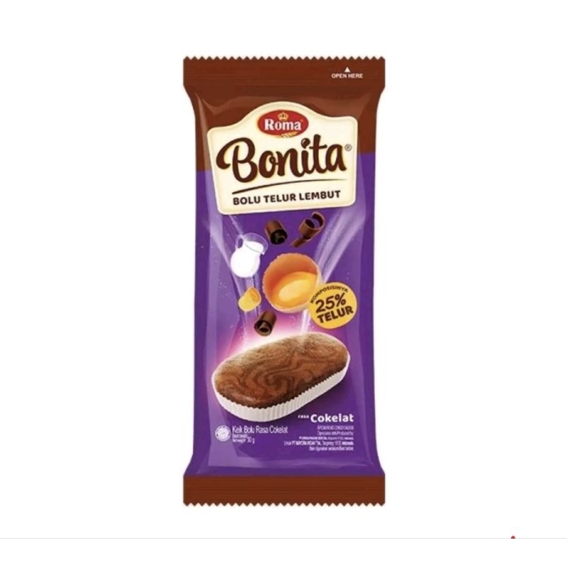 

Bonita Bolu rasa coklat satuan 30gr