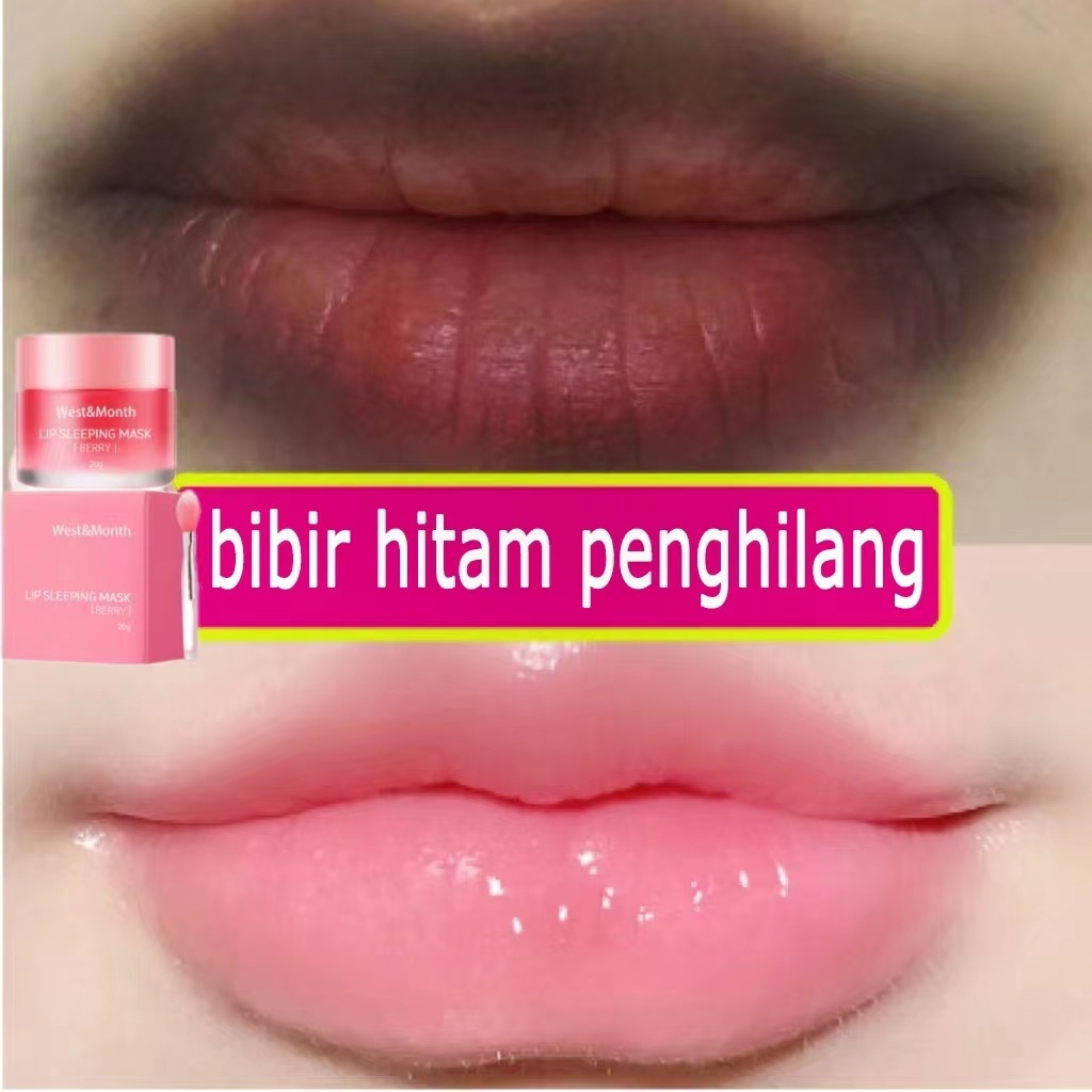 Pemutih bibir hitam pemerah bibir hitam lip balm buat bibir hitam perawatan bibir hitam dan kering c