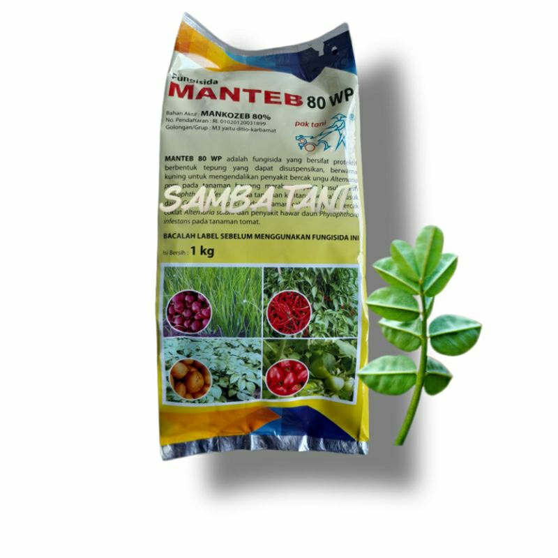 Fungisida Mantep Mankozeb kuning 1kg