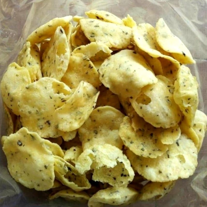 

BEST SELLER Snack Cemilan Gemblong / Ketempling / Kecimpring Tipis - Original