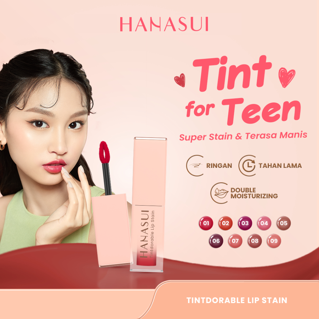 HANASUI Tintdorable Lip Stain | Hanasui Lip Stain | Hanasui Lip Tint