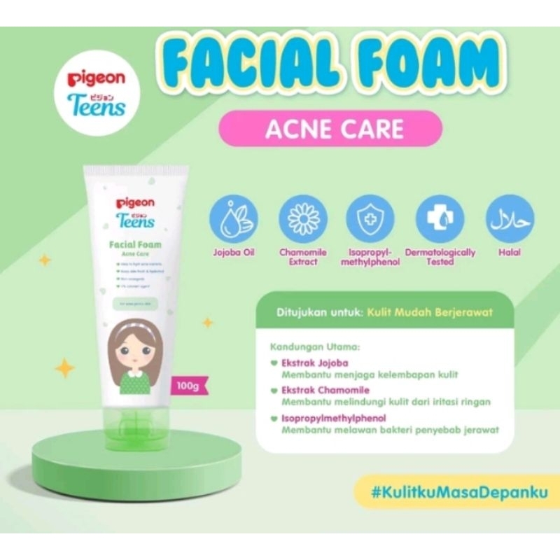 pigeon face wash acne care