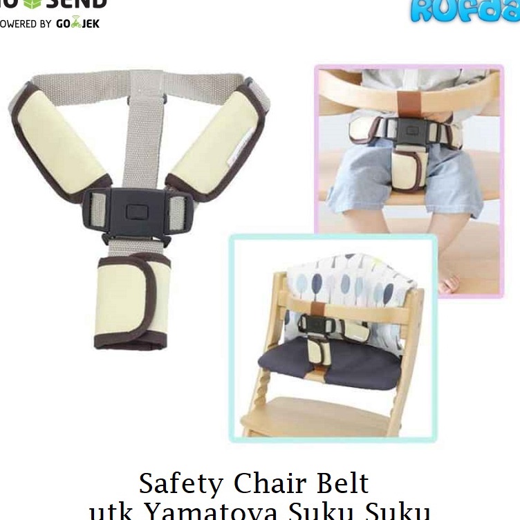 KODE E32J Safety Chair Belt untuk Yamatoya SukuSuku Sabuk Pengaman Suku Suku