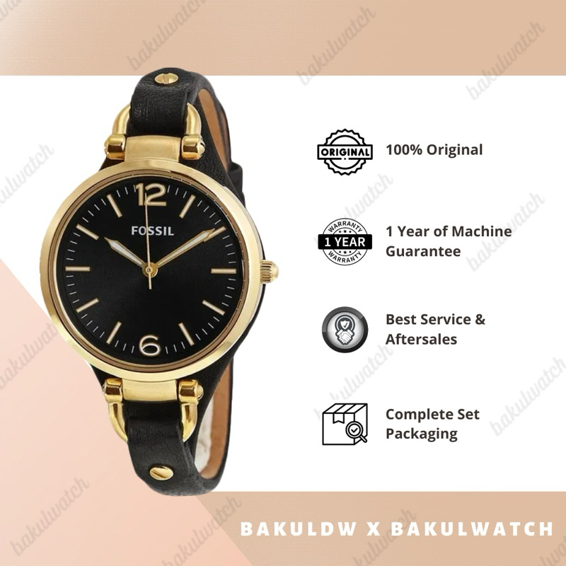 GEORGIA MINI THREE HAND LEATHER FOR WOMEN