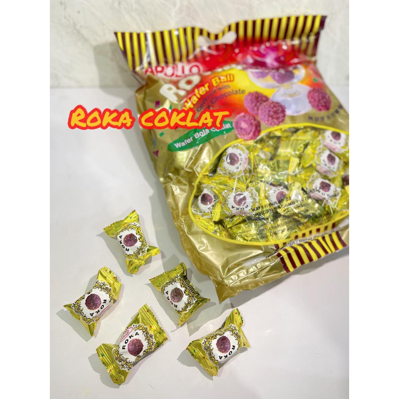 

Coklat Roka Wafer Ball 420 gr
