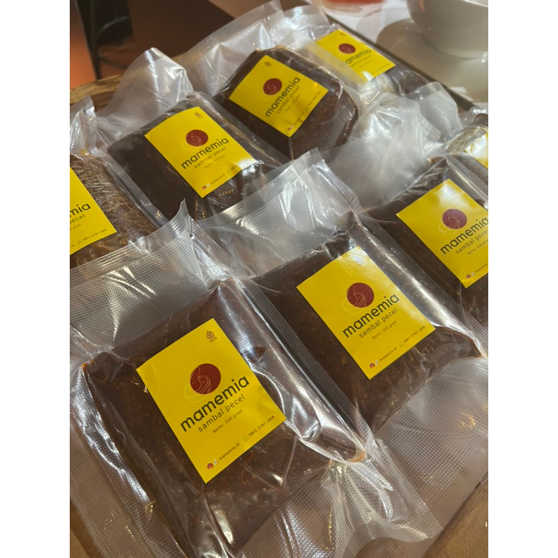 

BUMBU SAMBEL PECEL KEDIRI MAMEMIA 500 GRAM