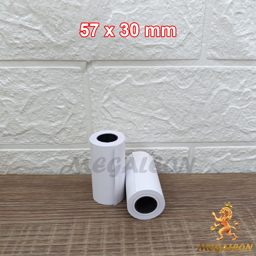 

Kertas Thermal Struk Paper Roll 57x30 (1 PCS)