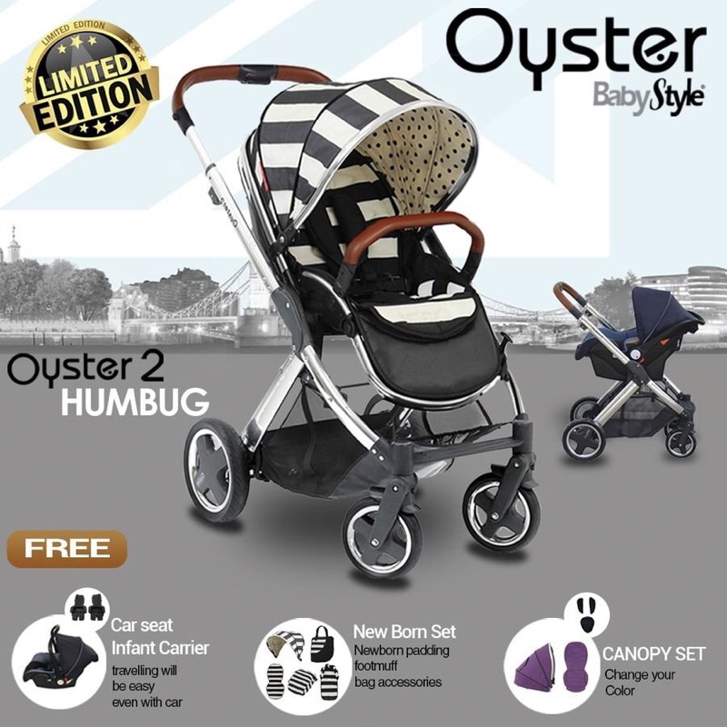 preloved stroller oyster 2 humbug