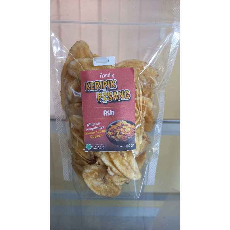 

Family Kripik Pisang Asin (Original) 125 gr