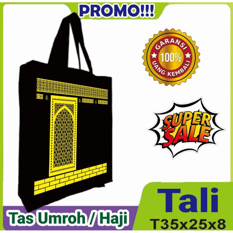 

ECER Tas ka'bah souvenir Haji atau Umroh T35x25x8 ( Lipat Samping )