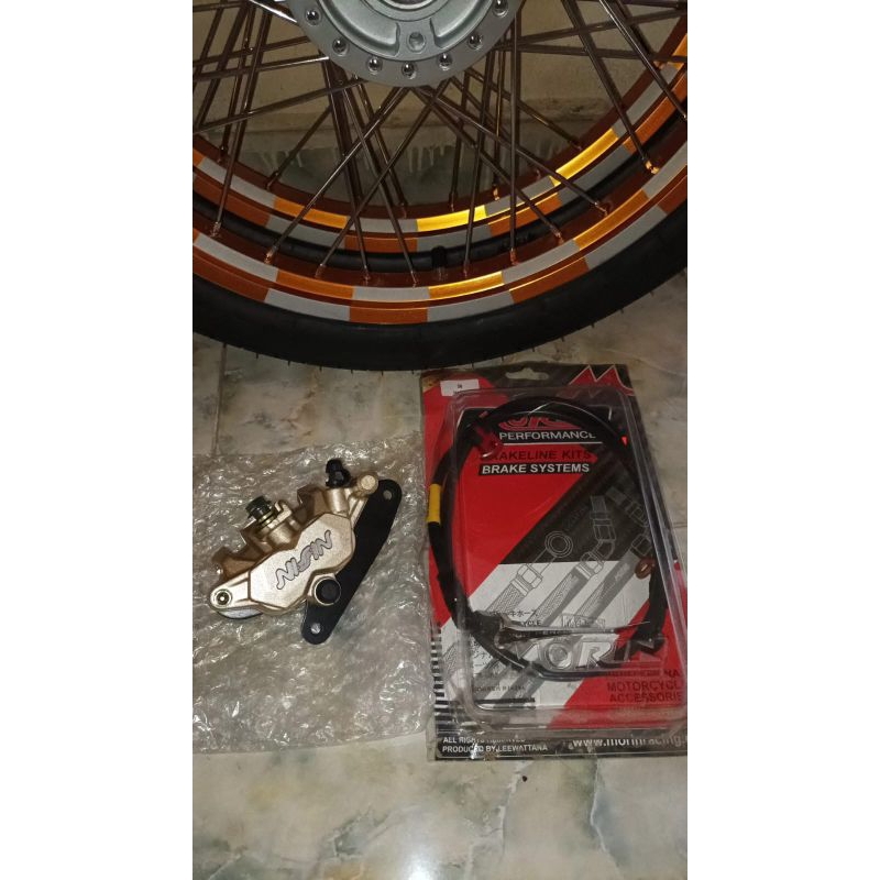 kaliper nissin advantage wave 110/125