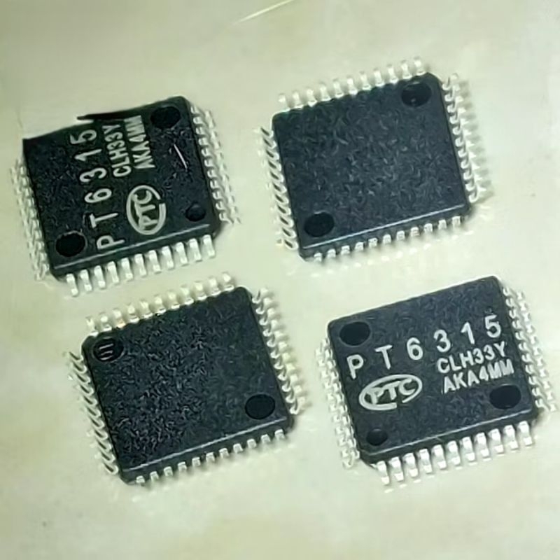 PT6315 QFP-44 SMD IC VFD Neon Driver Display 7 Segment PT 6315