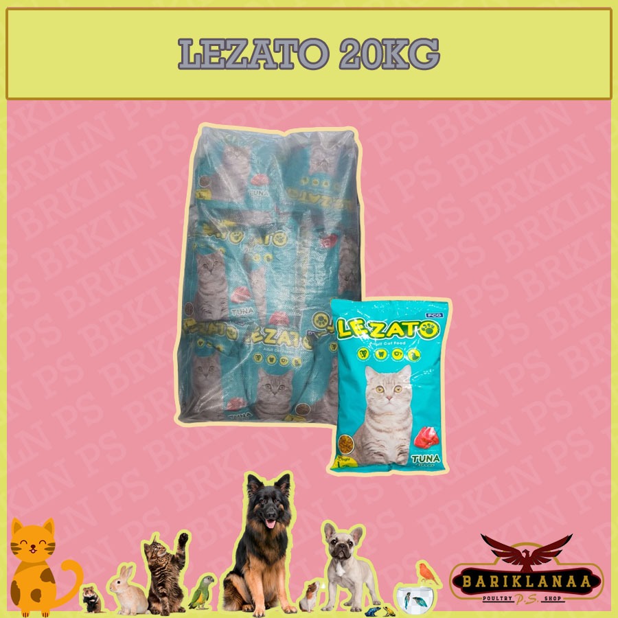 LEZATO 20KG - MAKANAN KUCING LEZATO KEMASAN 20KG