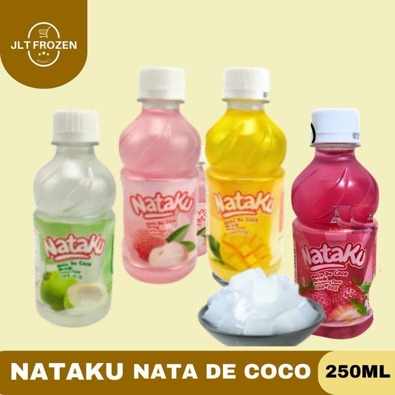 

Nataku Minuman Nata De Coco / Drink Coco Leci / Mangga / Kelapa / Strawberry - 250ml 1PCS