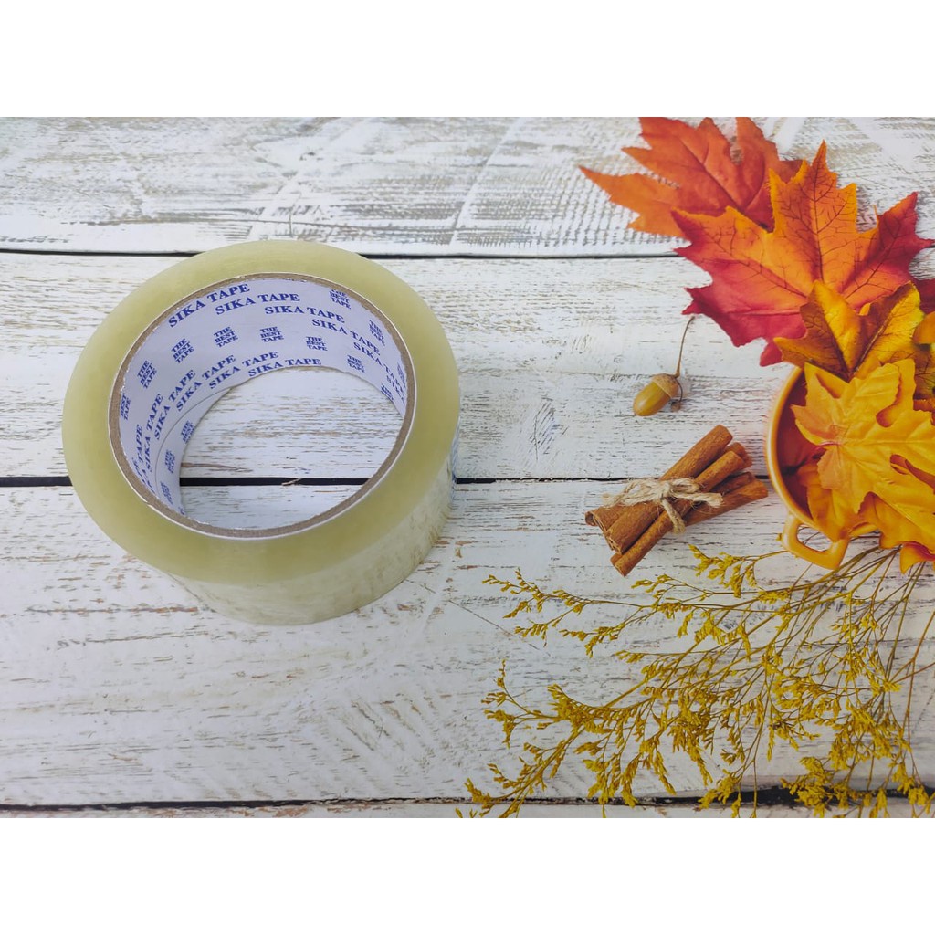 

HARGA GROSIR Lakban bening 9 yard 48 mm 2 inchi ISOLASI PEREKAT BENING