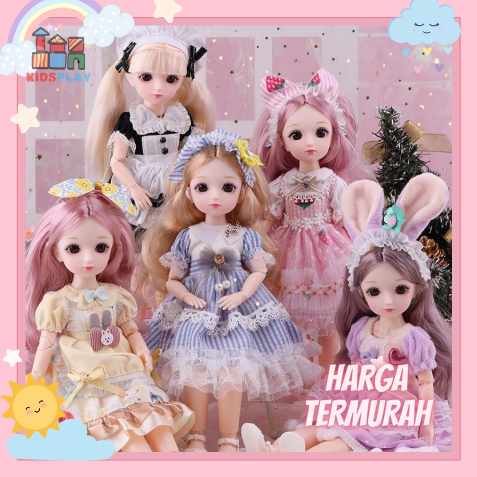 KODE P67P Boneka Princess Music Boneka BJD Doll Boneka BJD 3cm Boneka Yuna 3cm Boneka Cantik Boneka 