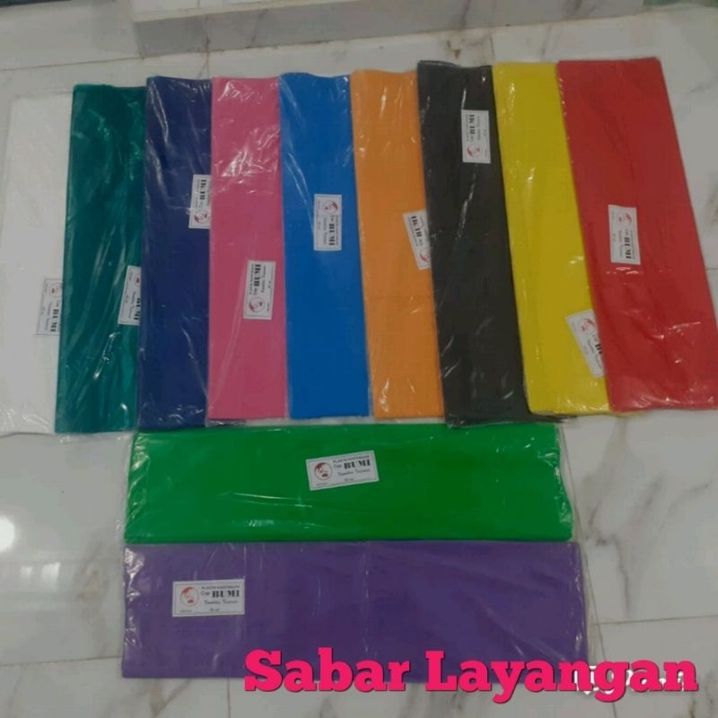 Plastik layangan cap bumi