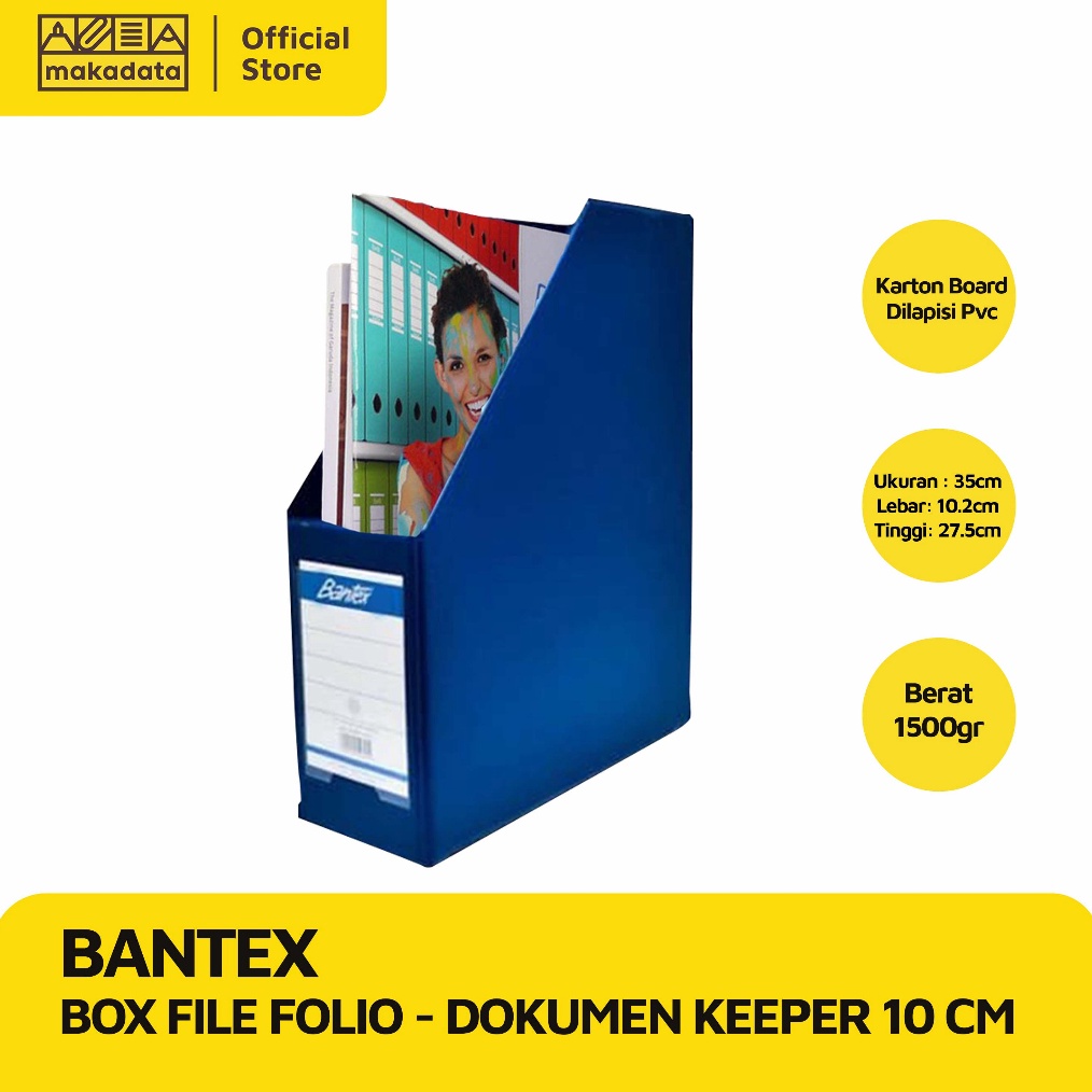 

KODE L43L BOX FILE BANTEX FOLIO DOKUMEN KEEPER 1 CM ANEKA WARNA 411 MURAH