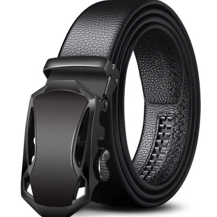 KODE Y45Q Bitzen Ikat Pinggang Pria Model Rel Sabuk Gesper Kulit