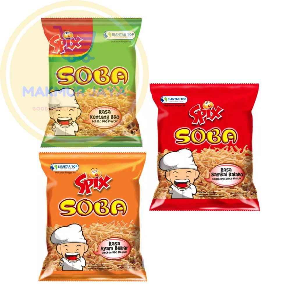 

SPIX SOBA SNACK RENCENG | 10pcs