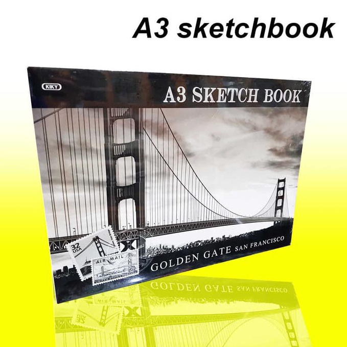 

KODE N77D BUKU GAMBAR SKETSA SKETCH BOOK A3 KIKY ORIGINAL