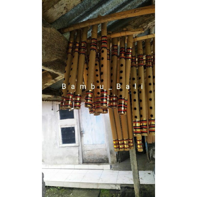 KODE O17U Suling Bambu Bali Seruling Bali Tradisional Musik Bali