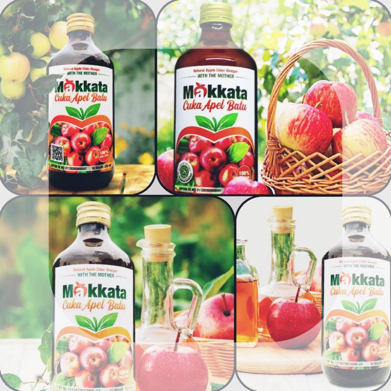 

Cuka Apel Batu Makkata With The Mother Natural Apple Cider Vinegar