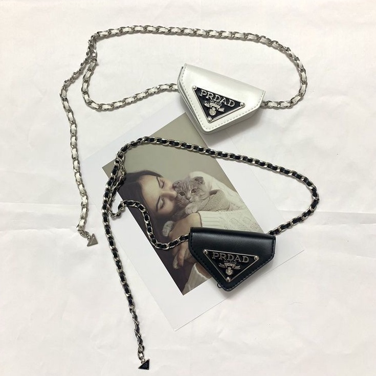 KODE I15P Aksesori Tas Pinggang Wanita Tas Sabuk Rantai Dekorasi dengan Rok Jeans Setelan Tas Pingga