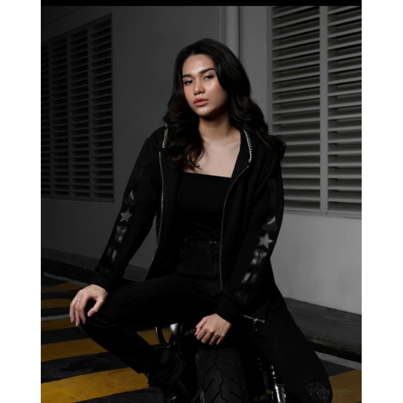 RUCAS HOODIE"ULTRA STITCH"BONES LEATHER