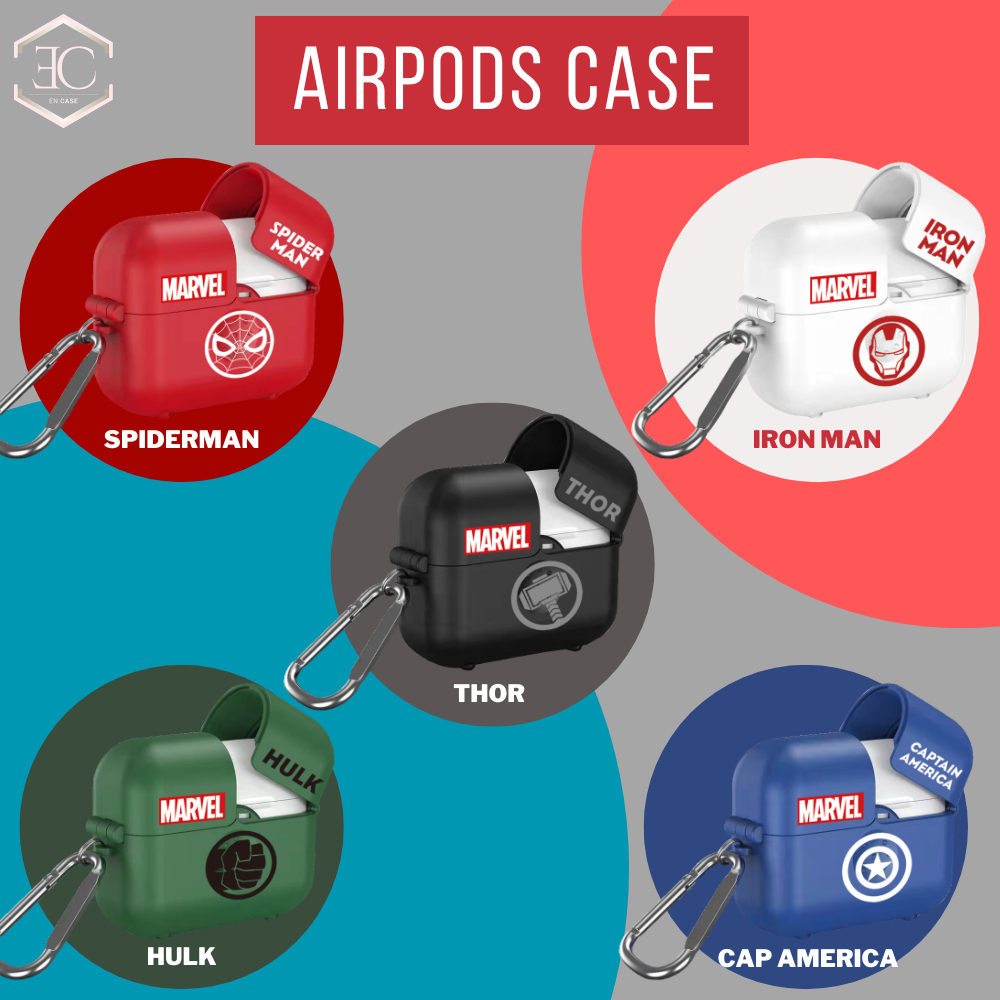 Case Airpods Marvel Pop Up Case for Airpods 1 2 3 Pro