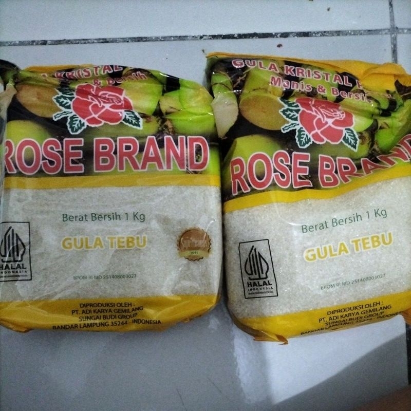 

gula rose brand kemasan 1kg
