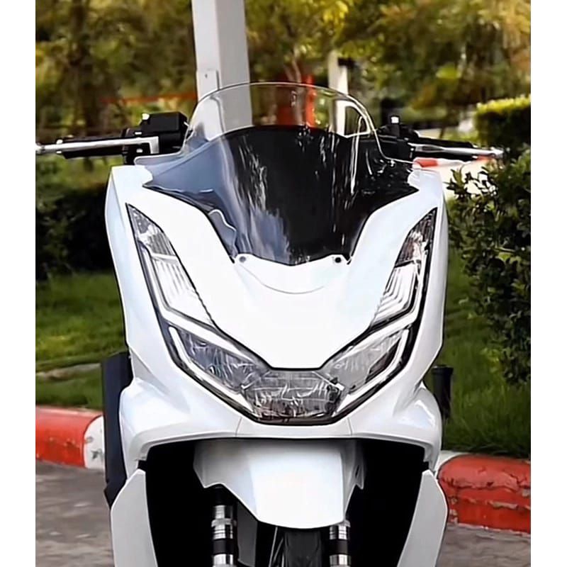 Windshield Visor pcx 160 Standar Modifikasi thailand - Visor pcx 160 2021-2024 bergaransi Pecah TEBA