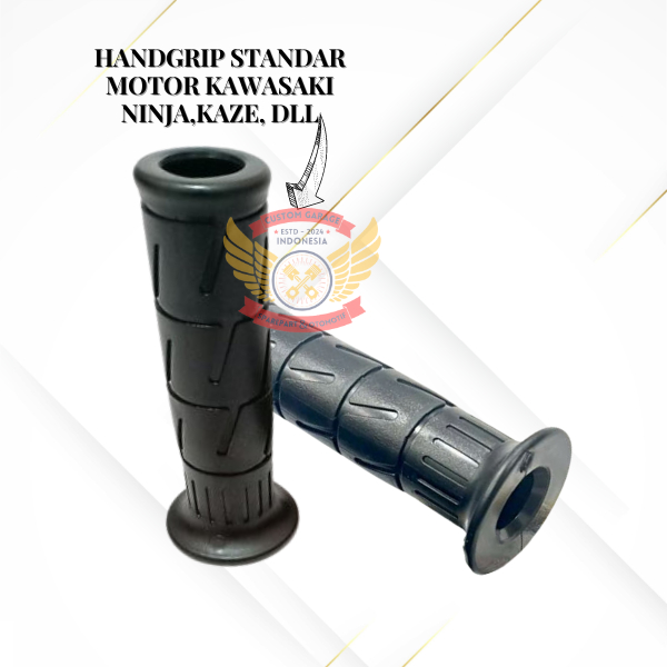 Handgrip Handfaat Grip Sarung Gas Model Motor Kawasaki Kaze Model Standar
