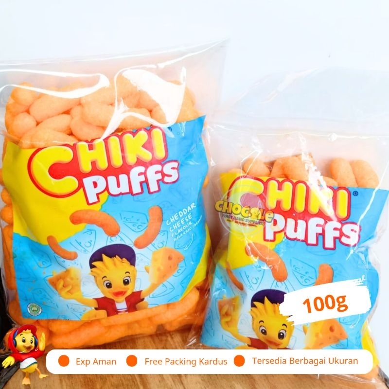 

PROMO 3.3 CHIKI PUFF KEJU 100G II PUSAT GROSIR SNACK DAN COKLAT KILOAN ORIGINAL II JABODETABEK - DEPOK