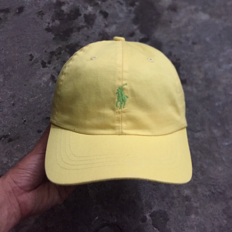 Topi Bekas Second Polo RL Yellow