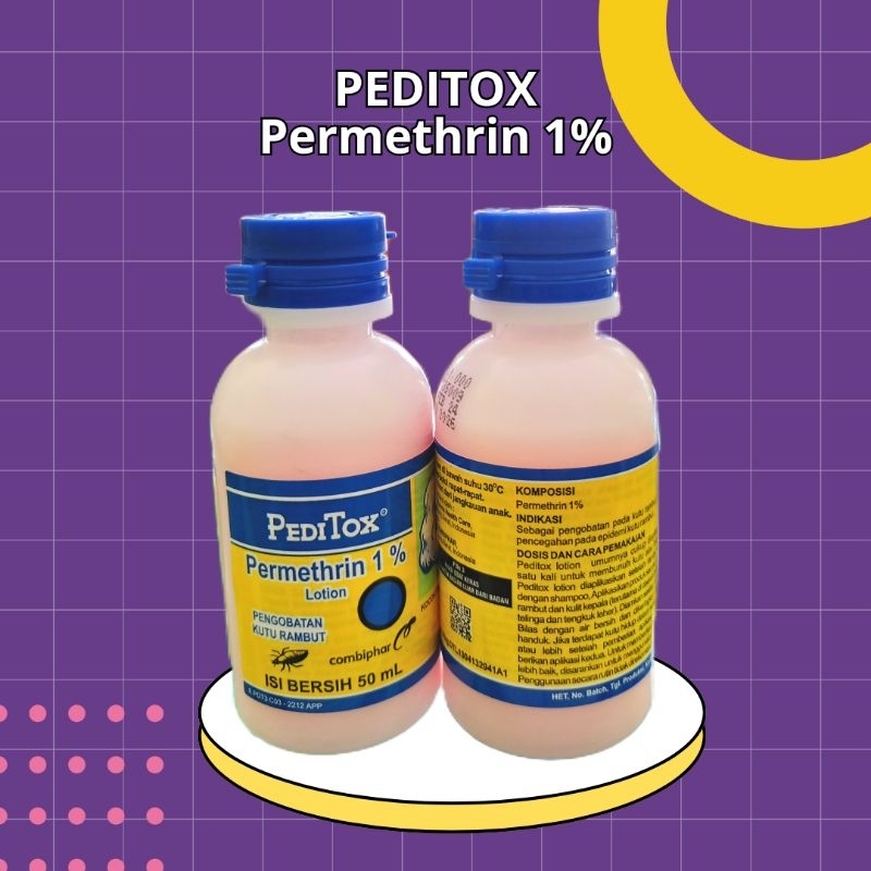pembasmi Kutu rambut Peditox (Pembasmi kutu rambut anak dan dewasa)