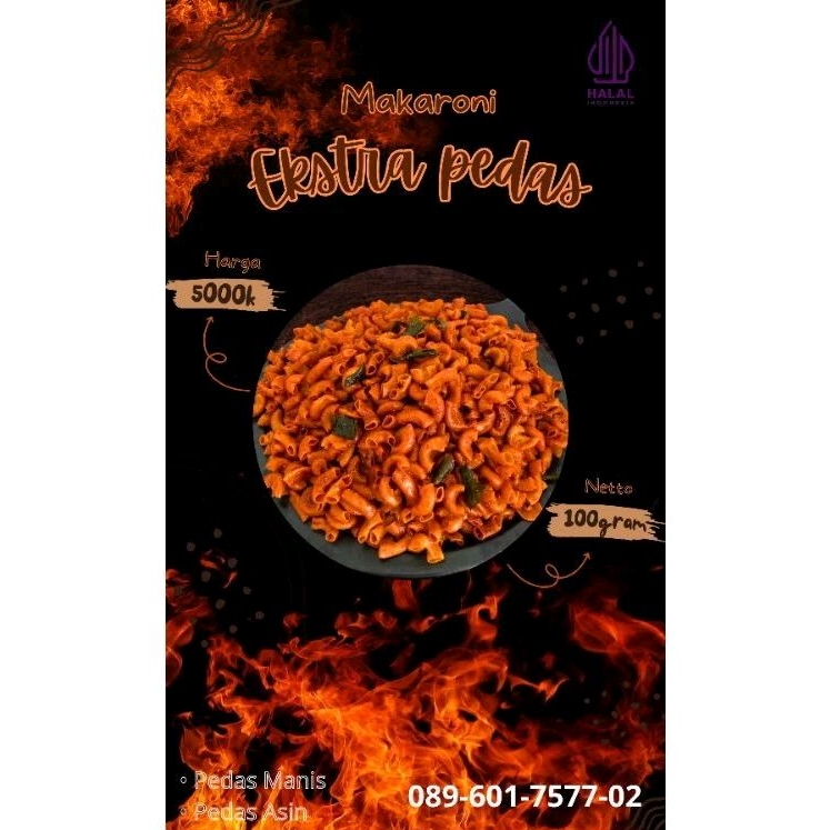

makaroni ekstra pedas