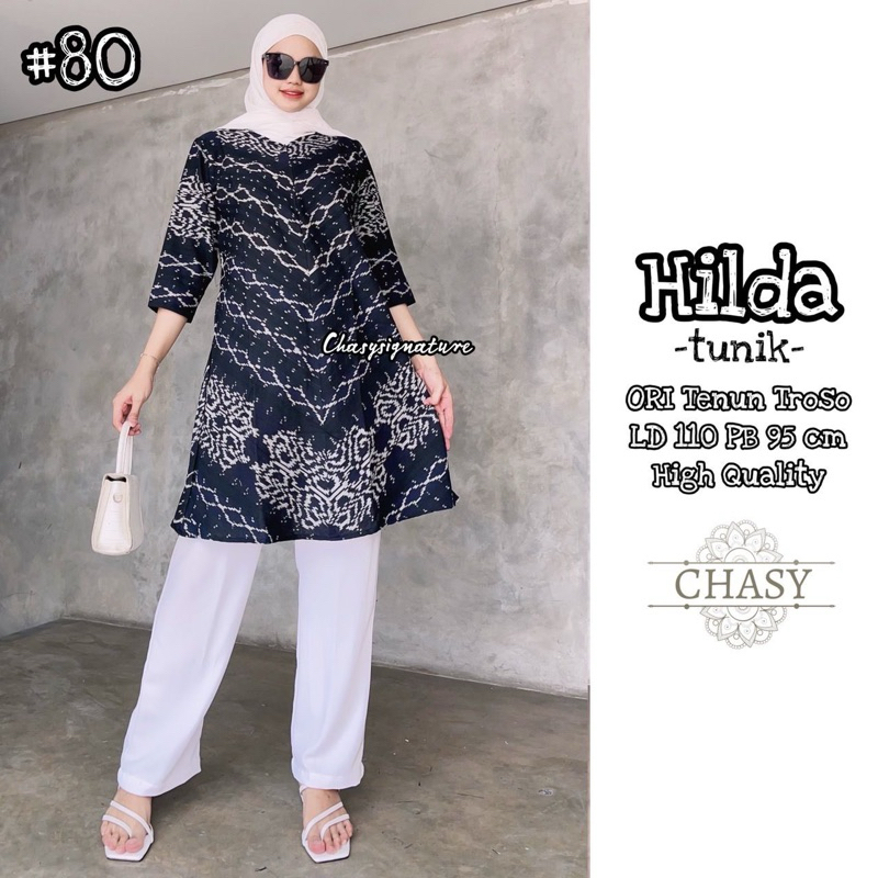 Atasan Tunik Tenun Troso Hilda by Chasy Atasan Tenun Batik Troso