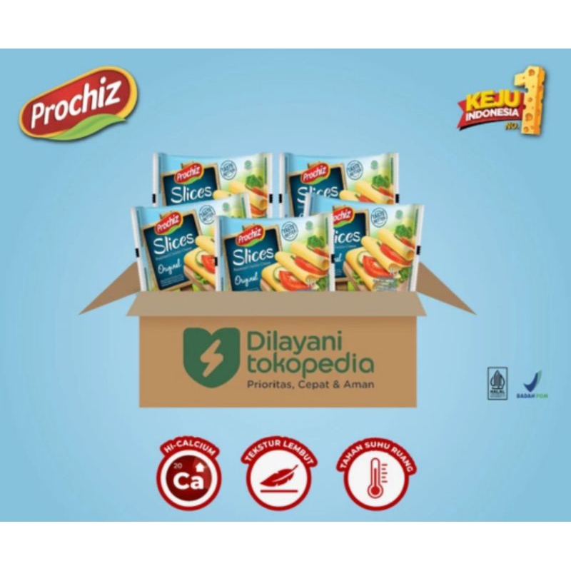 

Keju Prochiz Slice Isi 10lbr - 10bks