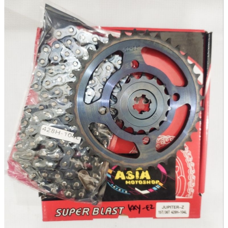 GEAR SET JUPITER,VEGA,JUPITER Z, FIZR,GEAR SET/GEAR PAKET