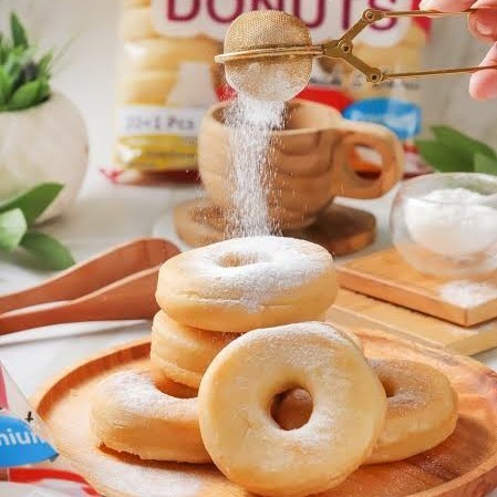 

Donat Kentang Pelangi Besar