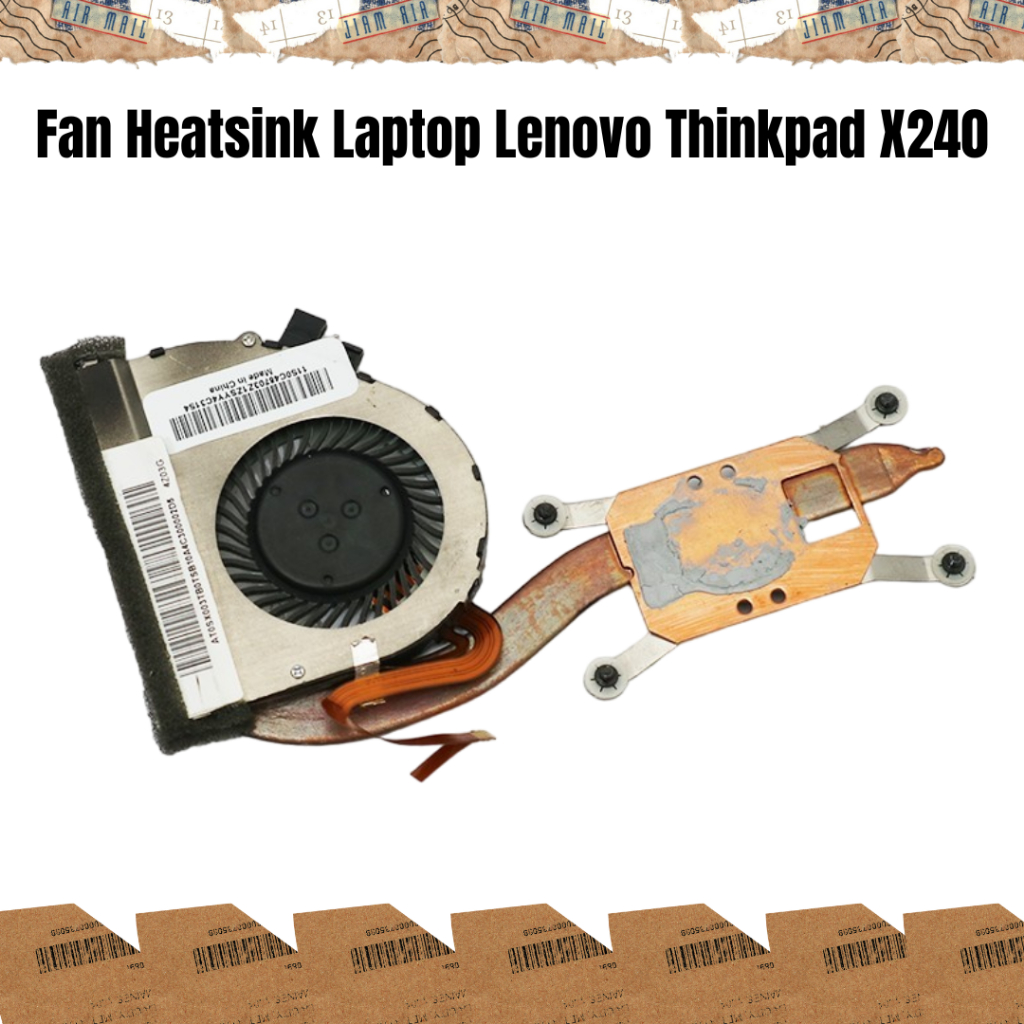 Fan Heatsink Laptop Lenovo Thinkpad X240 Seken Original