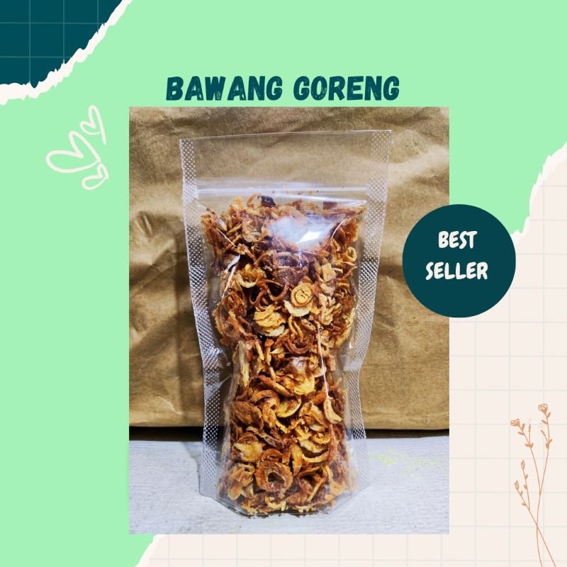 

Bawang Merah goreng renyah premium kemasan 100gr