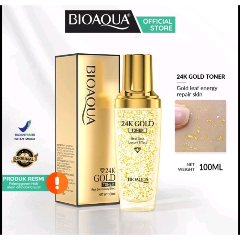 BIOAQUA 24k gold toner