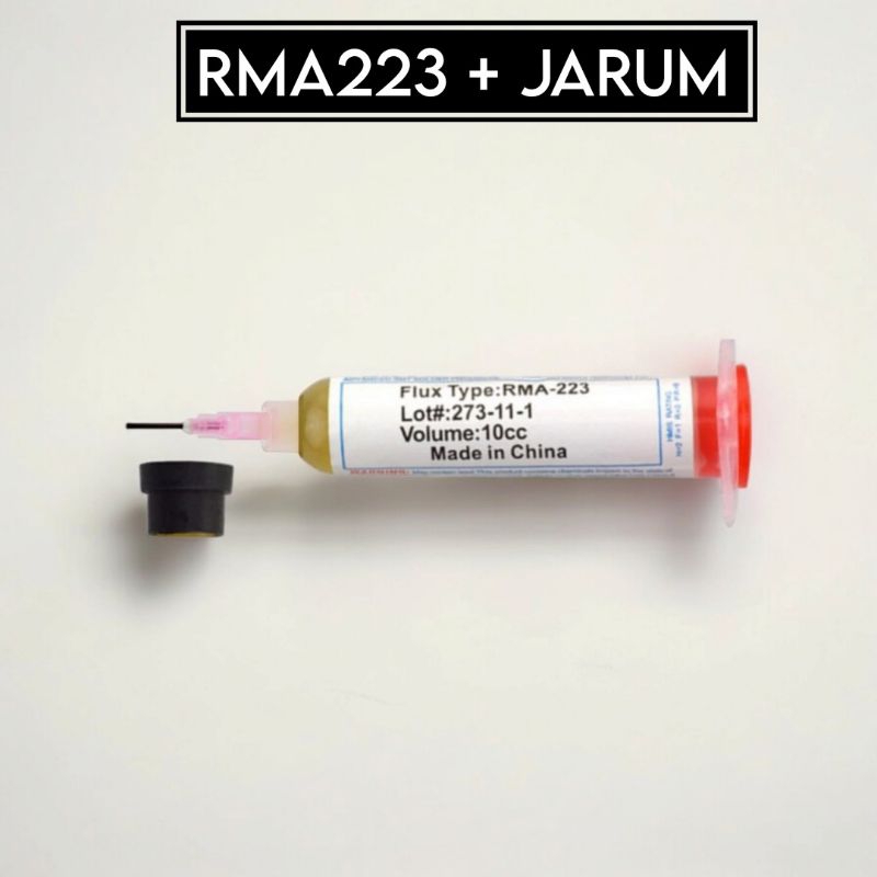FLUX 10CC RMA-223 PASTA SOLDER ROSIN MINYAK SOLDER