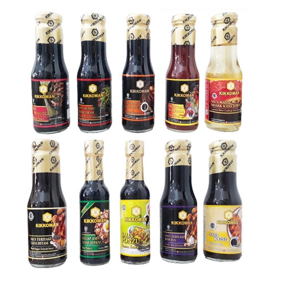 

Kikkoman Saus Teriyaki Bawang Barbekue BBQ Sauce Kecap asin Jepang Oriental