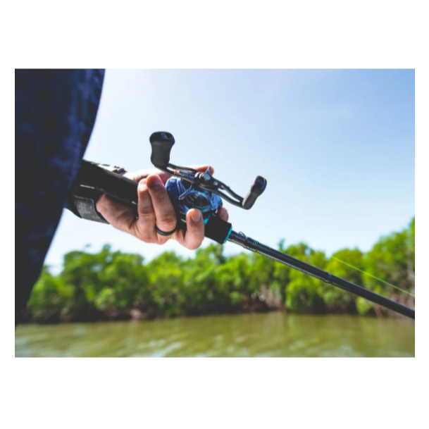 Gulungan Senar Pancing Rel Rell Daiwa Coastal TW 80H RIGHT BC Baitcasting